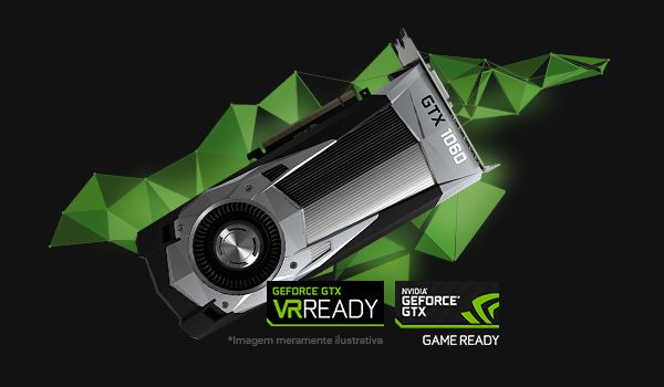 GEFORCE GTX 1060 3gb : GAME APERFEIÇOADO