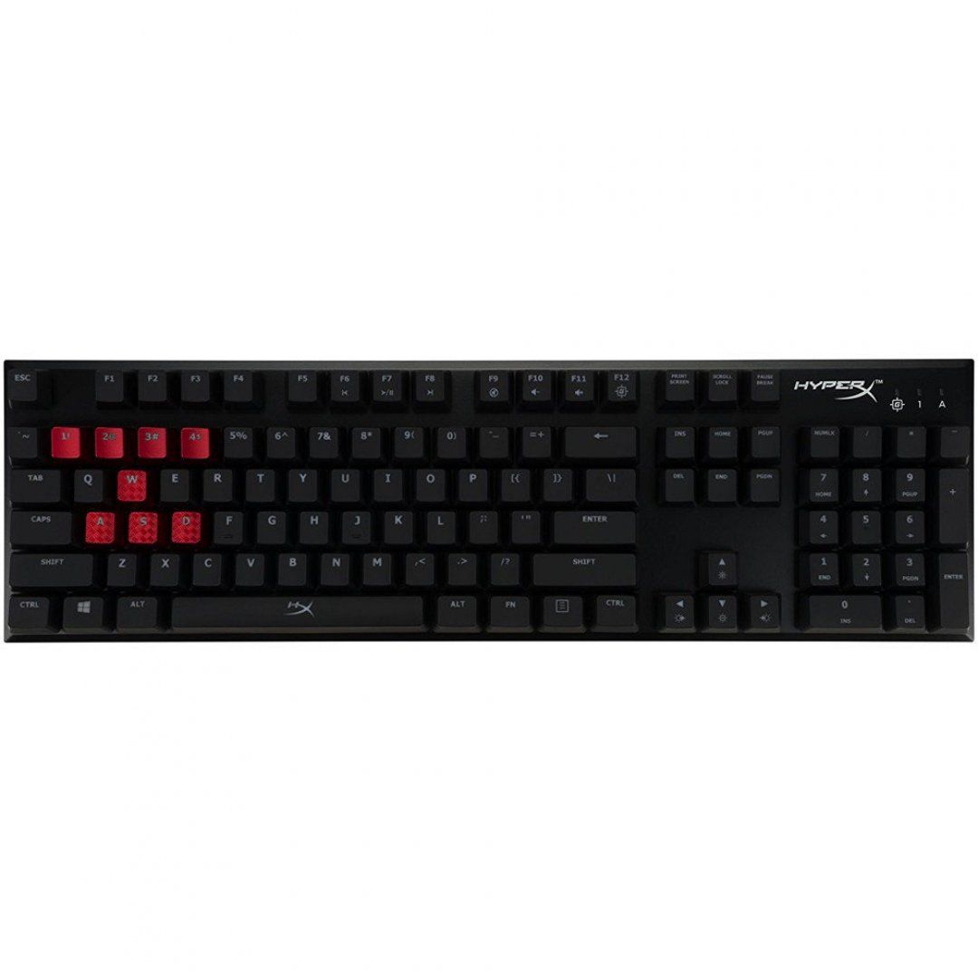 TECLADO KINGSTON HYPERX GAMING MECÂNICO ALLOY FPS CHERRY MX VERMELHO, HX-KB1RD1-NA/A4