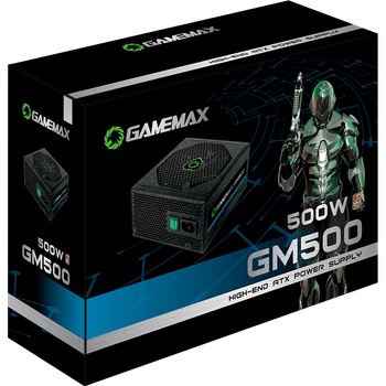 FONTE GAMER 500W 80 PLUS BRONZE GAMEMAX GM500