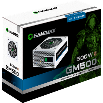 FONTE GAMER 500W 80 PLUS BRONZE GAMEMAX GM500W