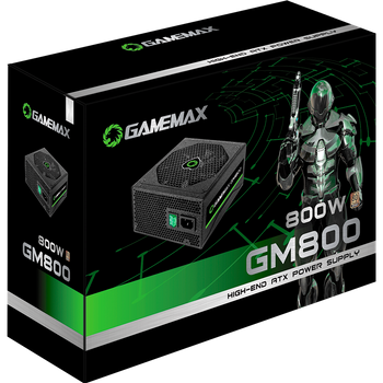 FONTE GAMER SEMI-MODULAR 800W 80 PLUS BRONZE GAMEMAX GM800