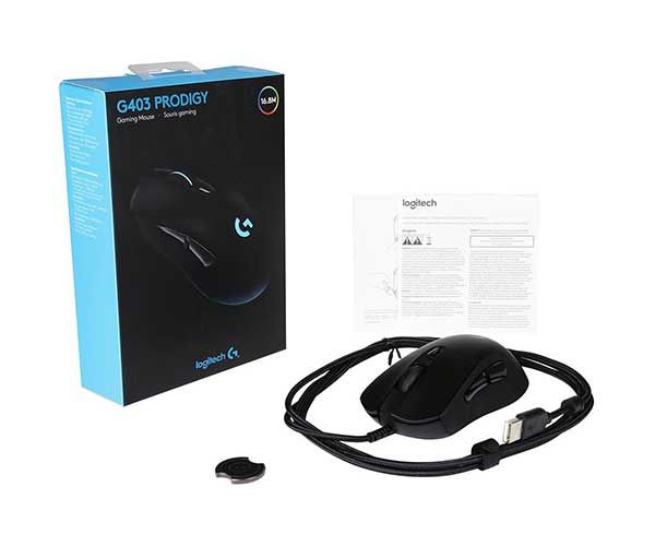 MOUSE GAMER LOGITECH G403 PRODIGY, 910-004823