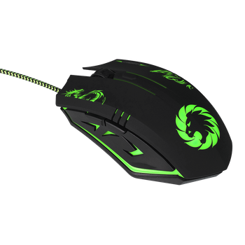 MOUSE GAMER MG386 OPTICO 3200DPI BASE DE METAL