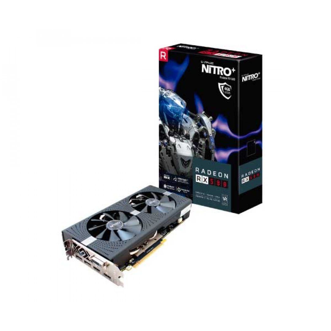 PLACA DE VIDEO SAPPHIRE NITRO+ RADEON RX 580 4GB GDDR5,11265-07-20G