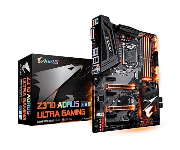 PLACA MÃE GIGABYTE Z370 AORUS ULTRA GAMING RGB, LGA 1151 CHIPSET INTEL Z370