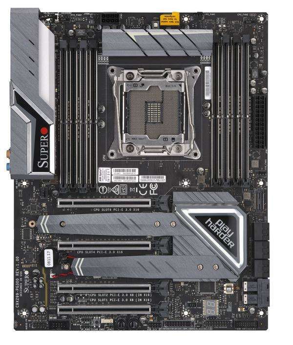 PLACA MAE X299 SUPERMICRO ATX INTEL (2066) DDR4 - MBD-C9X299-PG300-O