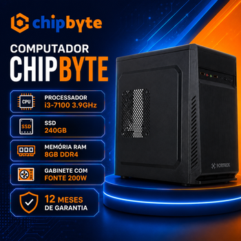 Computador CHIPBYTE i3-7100 / 8GB DDR4 / SSD 240GB