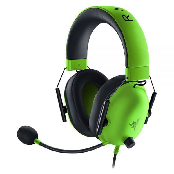 Headset Gamer Razer Blackshark V2 X Verde/Preto - RZ04-03240600