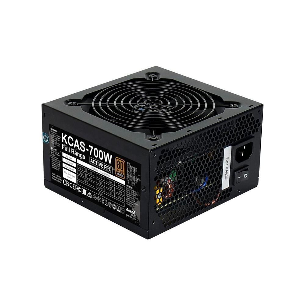 Fonte 700W Aerocool KCAS 80Plus Bronze PFC Ativo - KCAS-700W