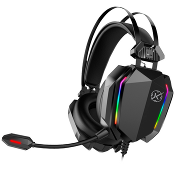 Headset Gamer Kalkan Hugin Preto RGB Drivers de 50mm - KLK00021