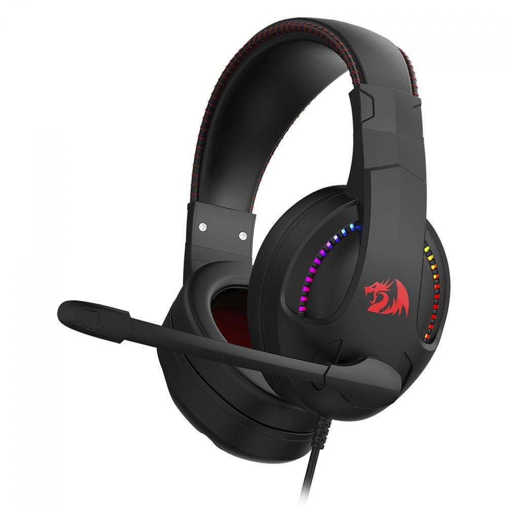 Red Dragon Driver Headset Gamer Redragon Cronus Preto RGB Drivers de 40mm H211-RGB ...