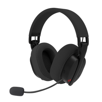 Headset Gamer Sem Fio Redragon Luce Preto Drivers de 40mm H888