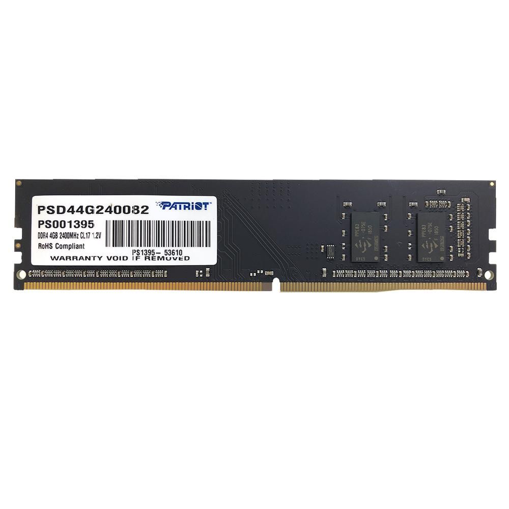 Memoria DDR4 4GB 2400 Patriot - PSD44G240082 | ChipByte Informática