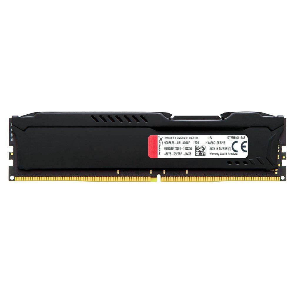 Memoria DDR4 8GB 2666 Kingston HyperX Fury Black - HX426C16FB2/8 ...