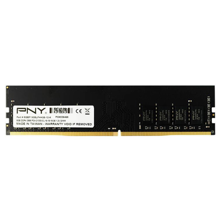 Memoria DDR4 8GB 2666 PNY Performance - MD8GSD42666BL | ChipByte