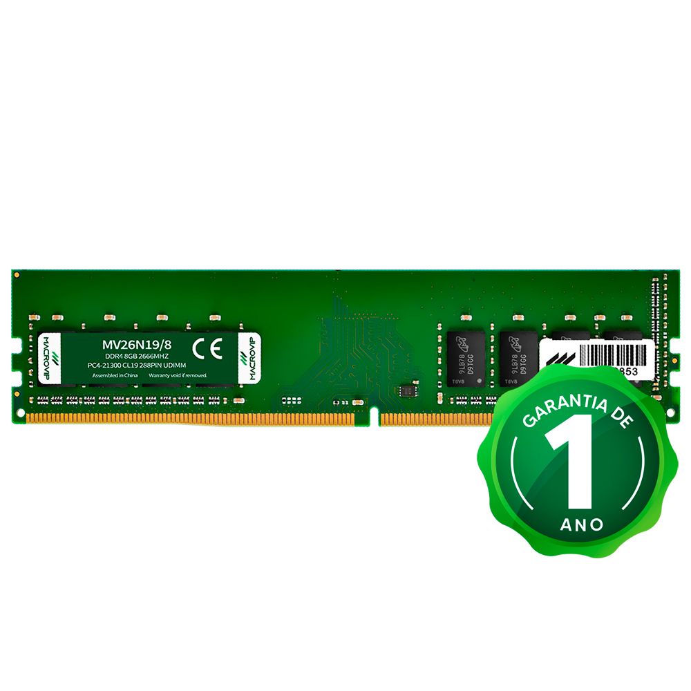 Memória DDR4 8GB 2666 Win Memory - WH5SD8G8C3UAZ | ChipByte
