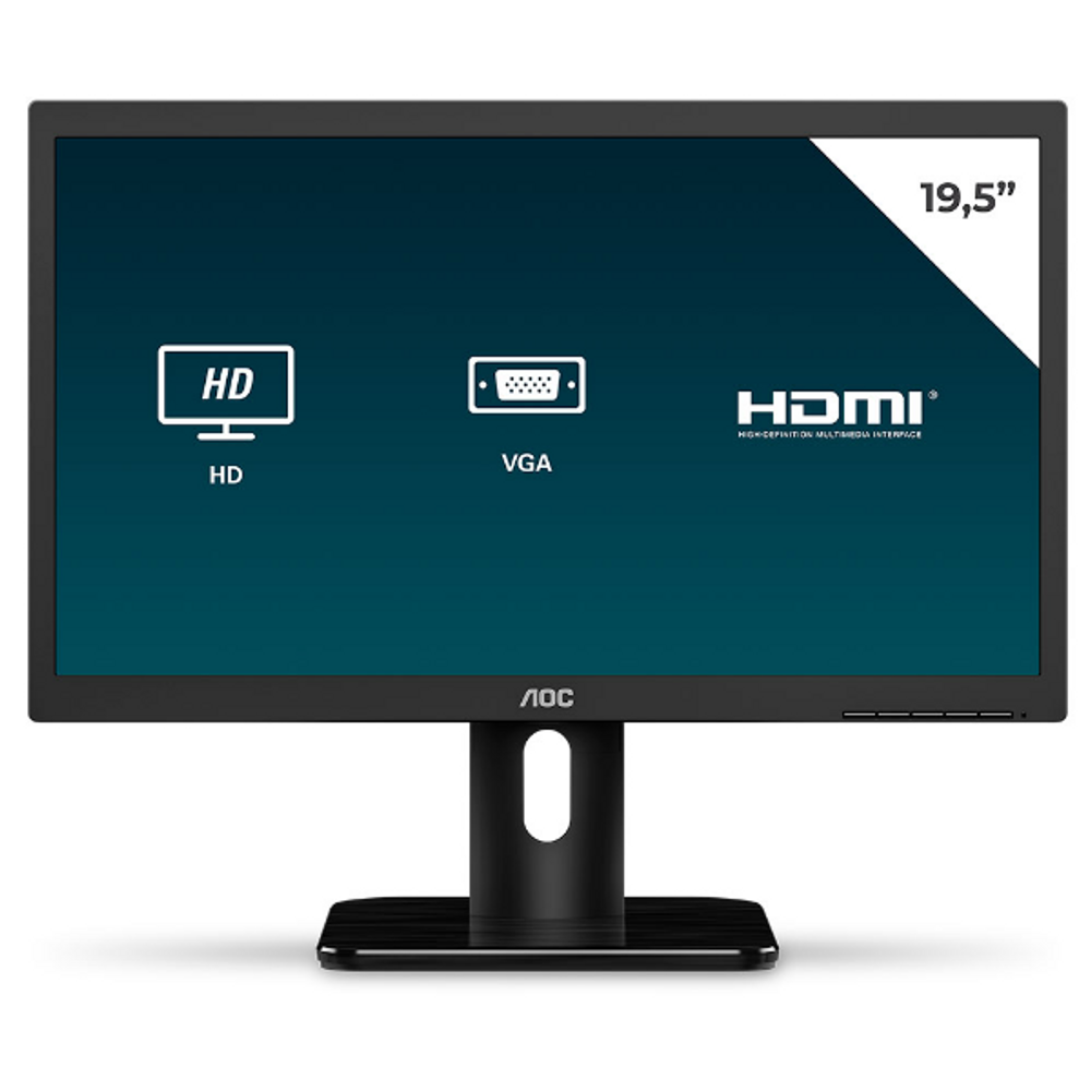 MONITOR AUCE 19.5" (NEGRO)