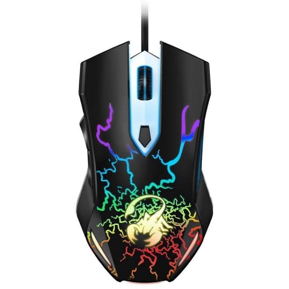 Mouse Gamer USB Genius Scorpion Spear RGB 2000DPI 6 Botões