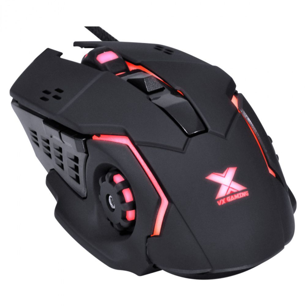 Mouse Gamer Vinik VX Gaming Galatica 2400DPI LED Vermelho ChipByte