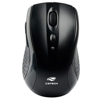 Mouse Sem Fio C3Tech M-W012BK 1600DPI