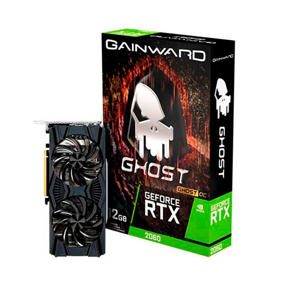 Placa de Vídeo 12GB RTX 2060 Gainward Ghost GDDR6 192BITS
