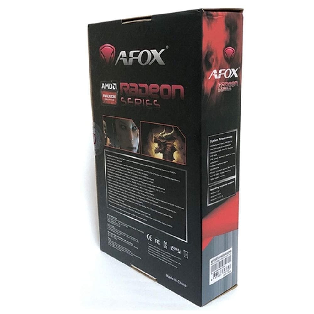 Placa de Video 8GB Radeon RX 570 Afox - AFRX570-8192D5H5