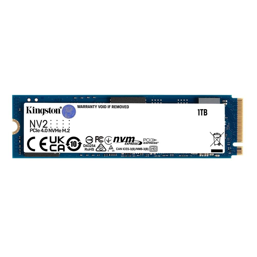 SSD Kingston 1TB NV2 M.2 NVMe PCIe 4.0 - SNV2S/1000G | ChipByte