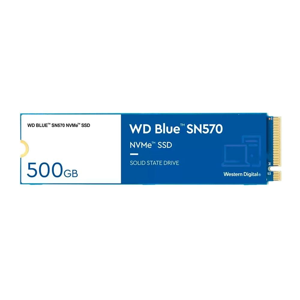 SSD WD Blue SN570 500GB M.2 PCIe NVMe - WDS500G3B0C | ChipByte
