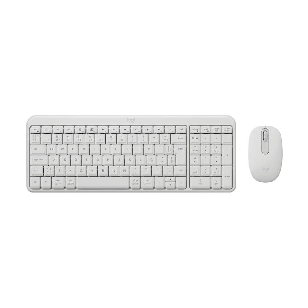 Teclado/Mouse Sem Fio OEX TM410 Branco | ChipByte Informática