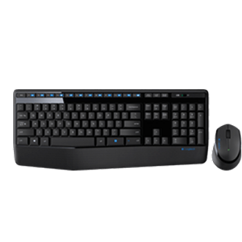 Teclado/Mouse Sem Fio Logitech MK345