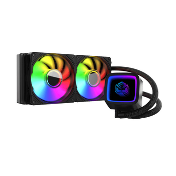 Water Cooler Pcyes Tundra Black Vulcan 240MM ARGB - WCTBV240