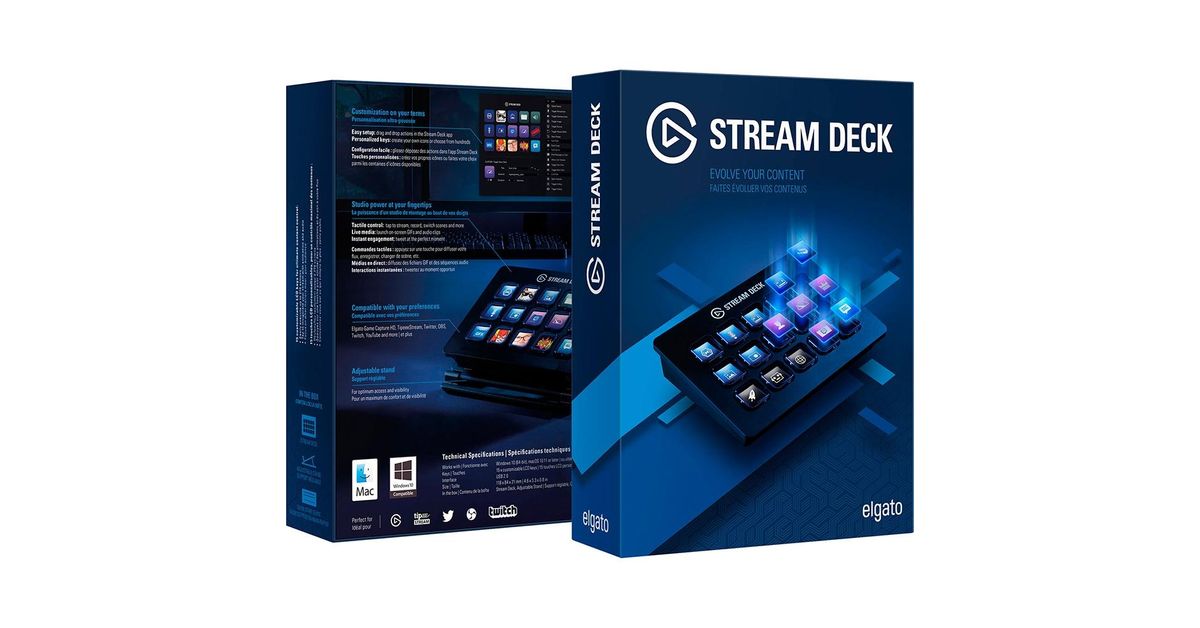 Elgato Stream Deck USB Integrado Preto - 10GAA9901 | GK ...