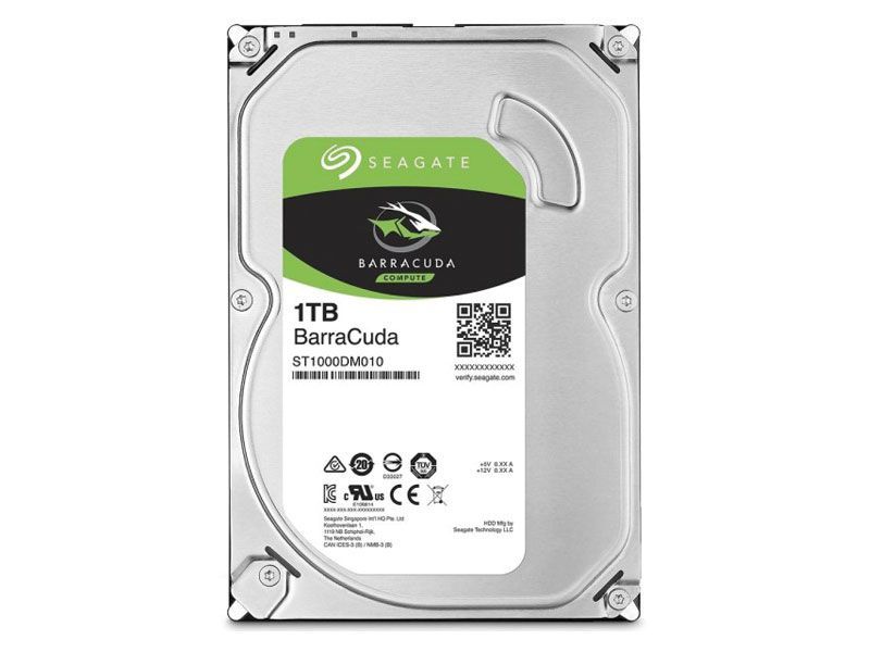 HD Seagate BarraCuda 1TB 3.5 Pol Sata III - ST1000DM010 HD Seagate BarraCuda 1TB 3.5 Pol Sata III - ST1000DM010